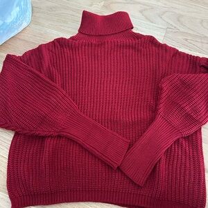 1.4.3. Story by Line Up Red Knit Sweater